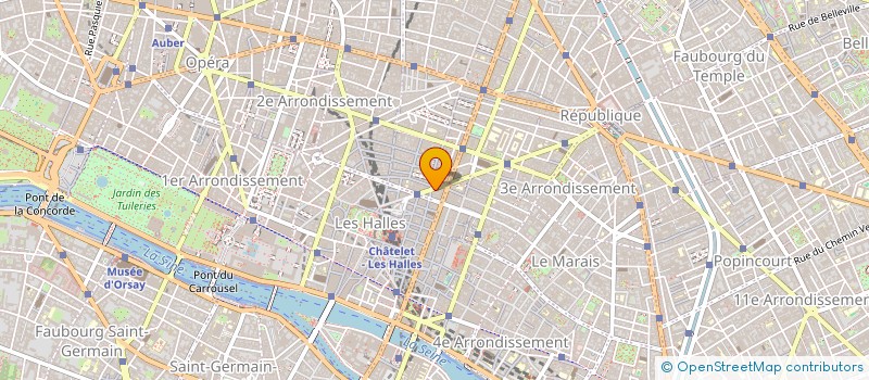 localisation de l'entreprise COMPTOIR EUROPE DIFFUS EXCLUSIV TEXTILE à PARIS