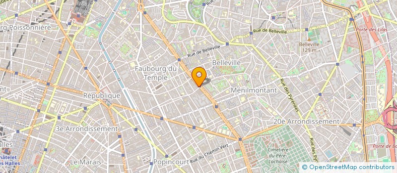 localisation de l'entreprise COMPTOIR EUROPEEN DE VIANDE HALLAL  PARIS