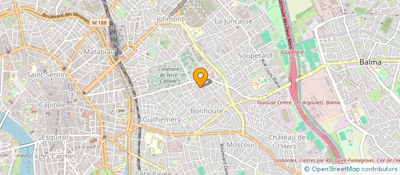 localisation de l'entreprise COMPTOIR EUROPEEN DES TELECOMMUNICATIONS  TOULOUSE