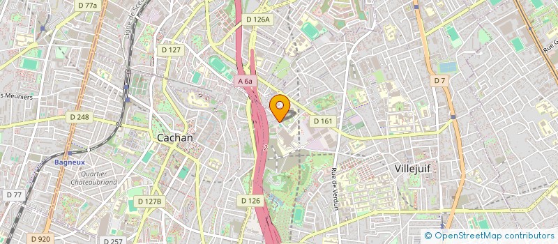 localisation de l'entreprise COMPTOIR EUROPEEN DIFFUS PRODUIT BATIMEN à VILLEJUIF