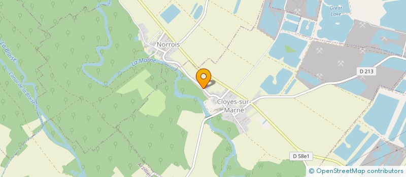 localisation de l'entreprise COMPTOIR EUROPEEN DU BOIS  CLOYES-SUR-MARNE