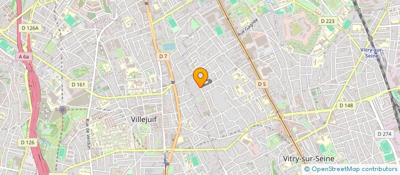 localisation de l'entreprise COMPTOIR EUROPEEN DU CAFE à VITRY-SUR-SEINE