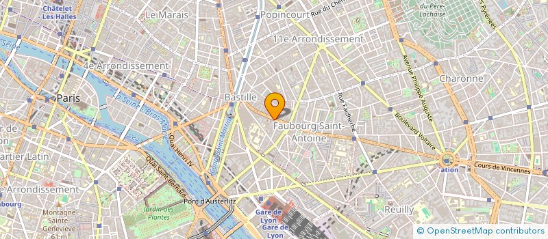 localisation de l'entreprise COMPTOIR EUROPEEN RACCORD à PARIS 12