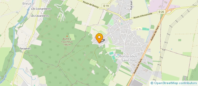 localisation de l'entreprise COMPTOIR EUROPEEN VENTE GATTONI  BOISSY-SOUS-SAINT-YON