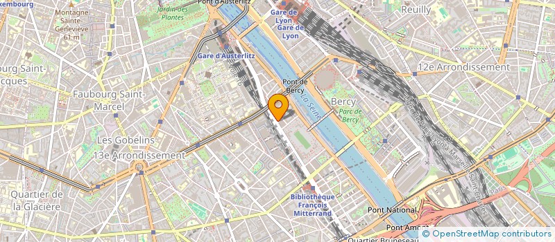 localisation de l'entreprise COMPTOIR FINANCIER DE GARANTIE  PARIS