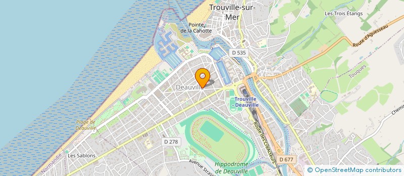 localisation de l'entreprise COMPTOIR FONCIER DE NIEDERKORN à DEAUVILLE