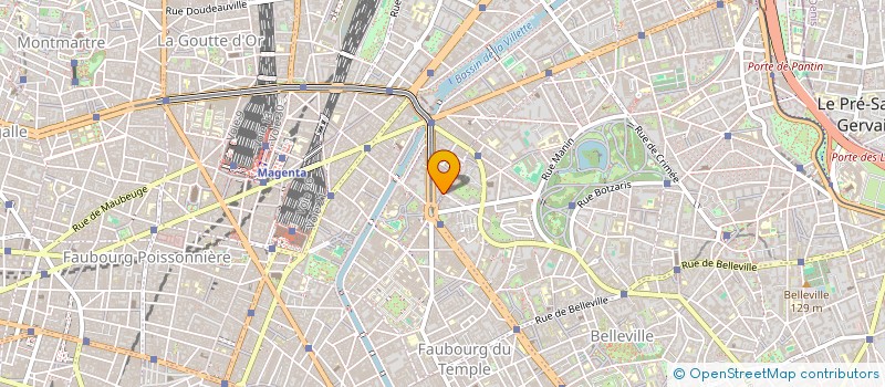localisation de l'entreprise COMPTOIR FRANCAIS DU DISQUE INDEPENDANT à PARIS
