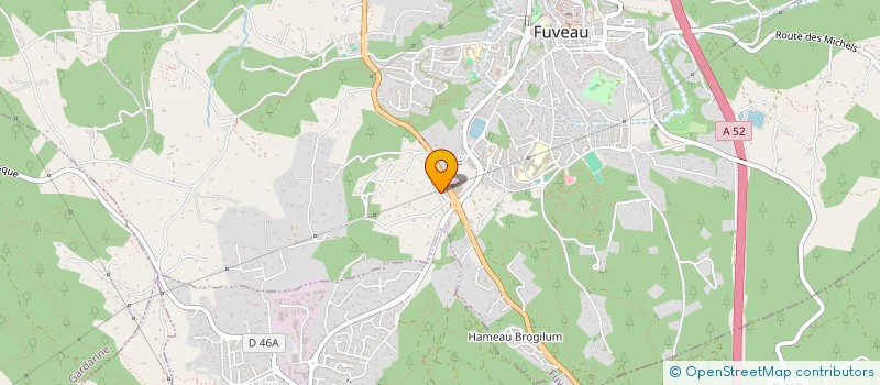 localisation de l'entreprise COMPTOIR FUVELAIN DES BOIS à FUVEAU