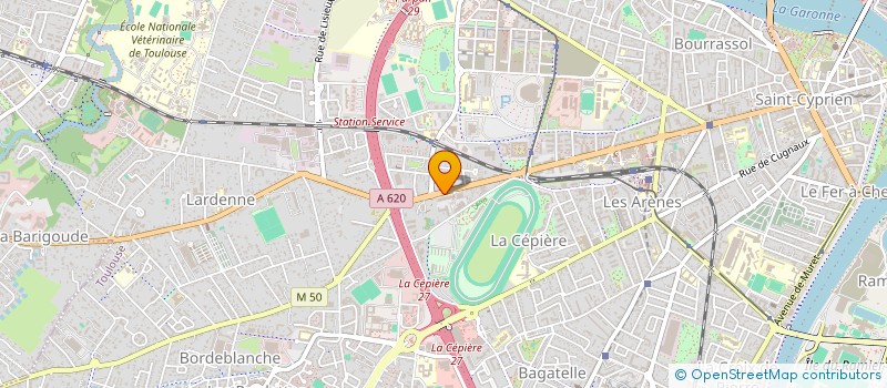 localisation de l'entreprise COMPTOIR GENERAL D'AMEUBLEMENT  TOULOUSE
