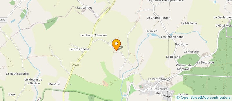 localisation de l'entreprise COMPTOIR GENERAL DE LA PERRIERE à BELFORET-EN-PERCHE