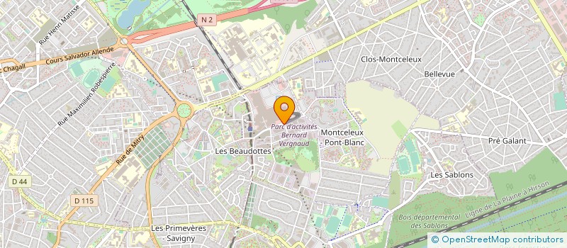 localisation de l'entreprise COMPTOIR GENERAL DU RESSORT à SEVRAN