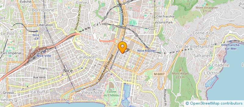 localisation de l'entreprise COMPTOIR GOURMAND à NICE