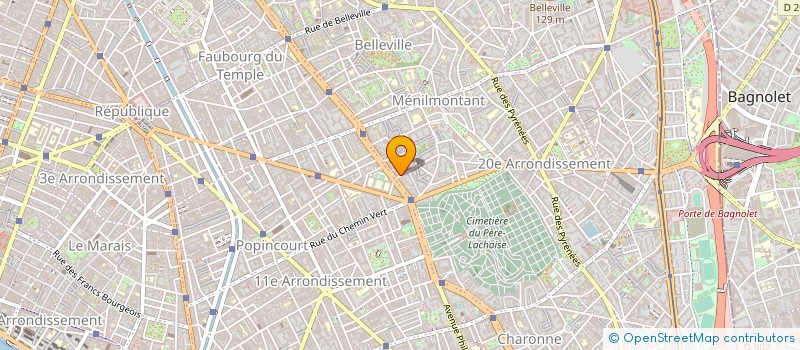 localisation de l'entreprise COMPTOIR IMMOBILIER  PARIS