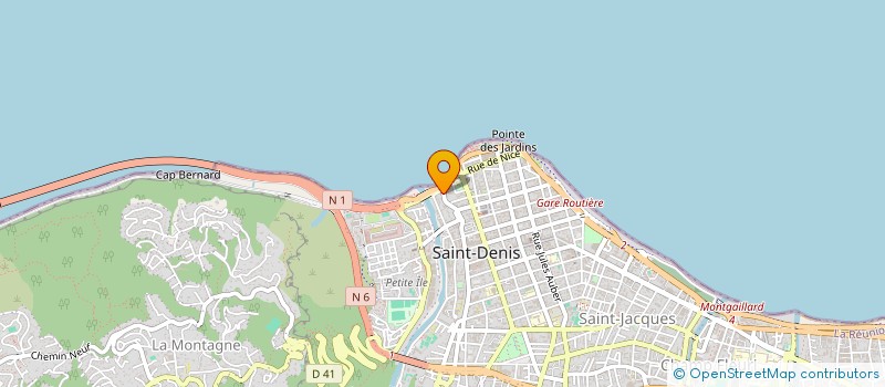 localisation de l'entreprise COMPTOIR IMMOBILIER  SAINT-DENIS