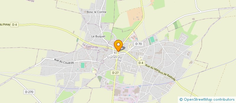 localisation de l'entreprise COMPTOIR IMMOBILIER NORMAND  LUNERAY