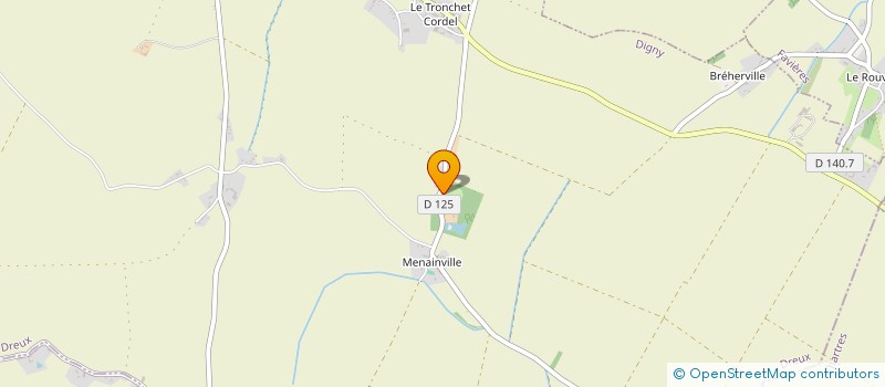 localisation de l'entreprise COMPTOIR INCENDIE à DIGNY