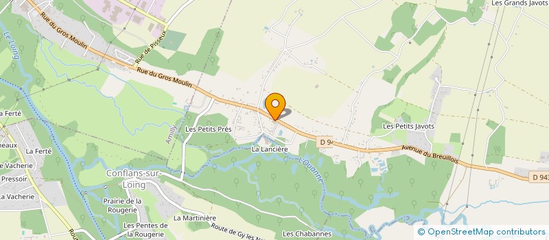 localisation de l'entreprise COMPTOIR INDUST METALL LOIRET à SAINT-GERMAIN-DES-PRES