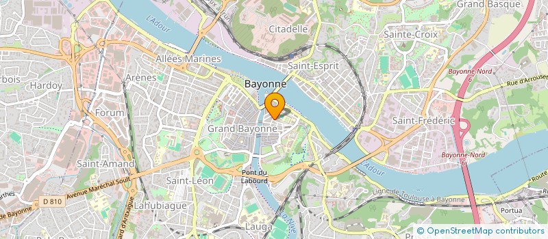 localisation de l'entreprise COMPTOIR INDUSTRIEL AUTOMATIQUE à BAYONNE