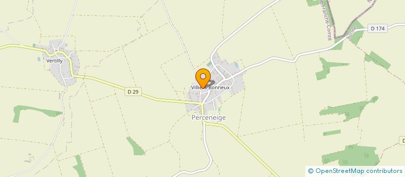 localisation de l'entreprise COMPTOIR INDUSTRIEL DE VILLIERS-BONNEUX à PERCENEIGE