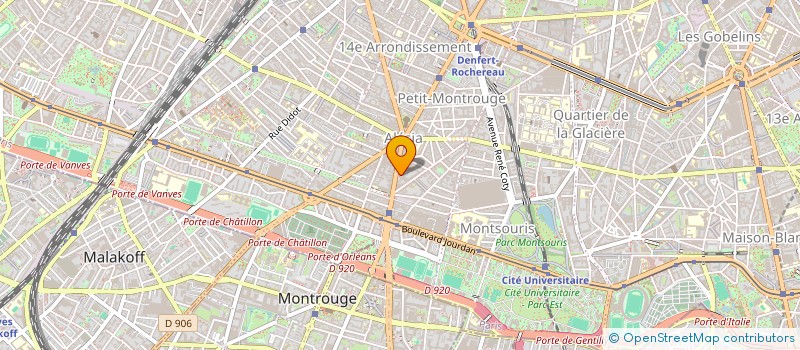 localisation de l'entreprise COMPTOIR INDUSTRIEL DU FEU à PARIS