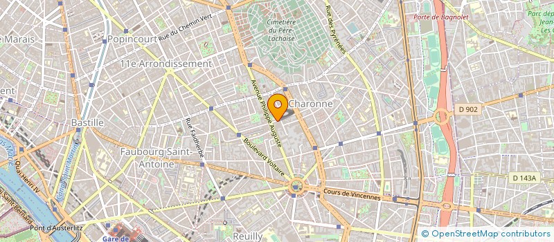localisation de l'entreprise COMPTOIR INDUSTRIEL PAPETERIE à PARIS