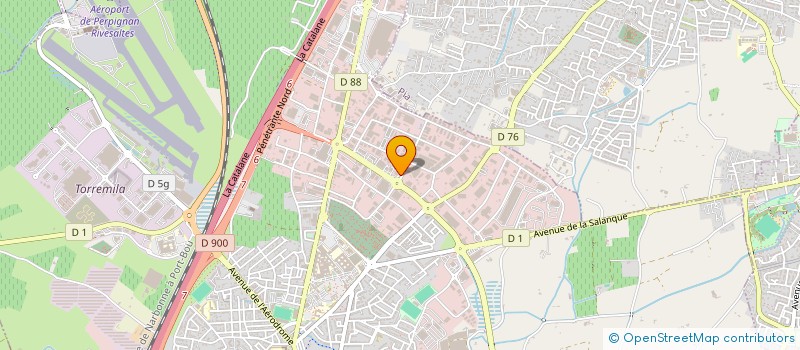 localisation de l'entreprise COMPTOIR INTERN. EMBALAGE ET DES EPICES à PERPIGNAN