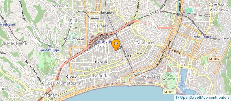 localisation de l'entreprise COMPTOIR INTERNAT DIFFUSION à NICE