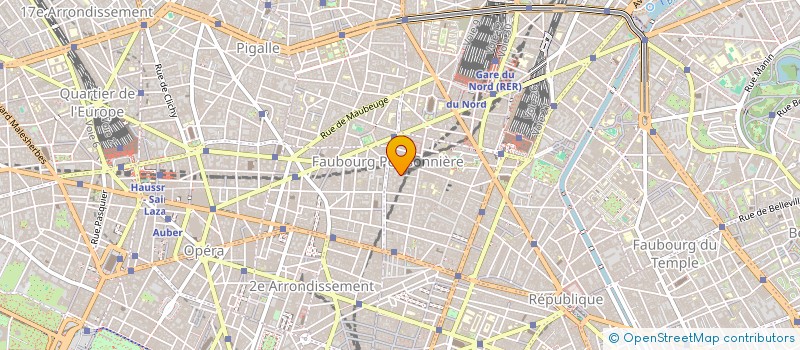 localisation de l'entreprise COMPTOIR INTERNAT FABRICATION FOURRURE à PARIS