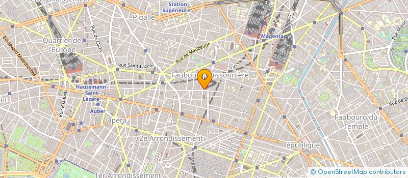 localisation de l'entreprise COMPTOIR INTERNATIONAL à PARIS