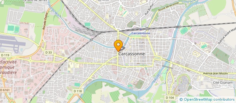 localisation de l'entreprise COMPTOIR INTERNATIONAL DE DIFFUSION à CARCASSONNE