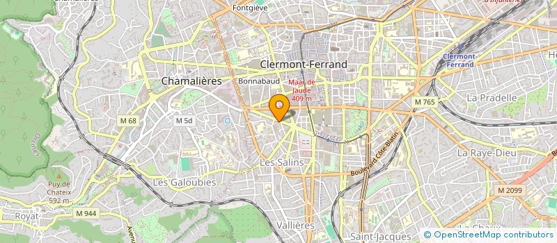 localisation de l'entreprise COMPTOIR INTERNATIONAL DU MATERIEL ET DE L'AUTOMOBILE à CLERMONT-FERRAND