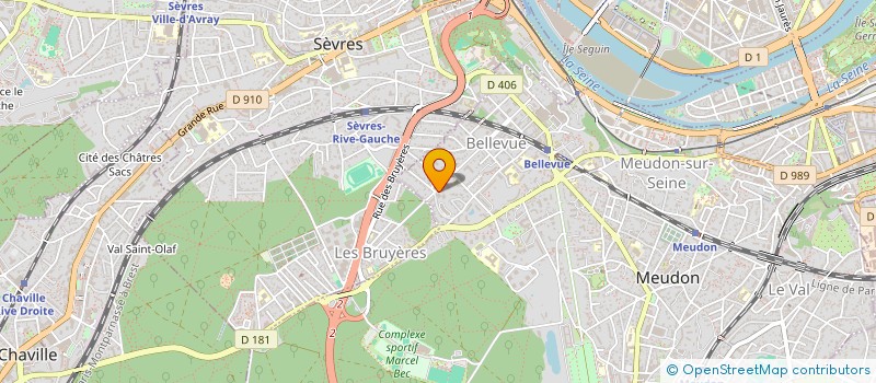 localisation de l'entreprise COMPTOIR L'ILE AUX SAVEURS à MEUDON