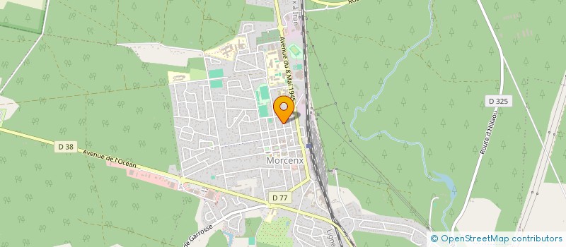 localisation de l'entreprise COMPTOIR LANDAIS DE FABRIQUES SARL  MORCENX-LA-NOUVELLE