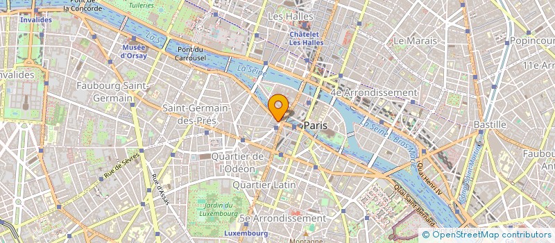 localisation de l'entreprise COMPTOIR LANGUEDOCIEN DE MATERIAUX à PARIS