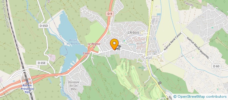 localisation de l'entreprise COMPTOIR LEAUNA  CABRIES