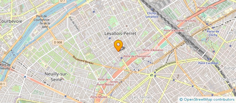 localisation de l'entreprise COMPTOIR LITTLE ITALY à LEVALLOIS-PERRET