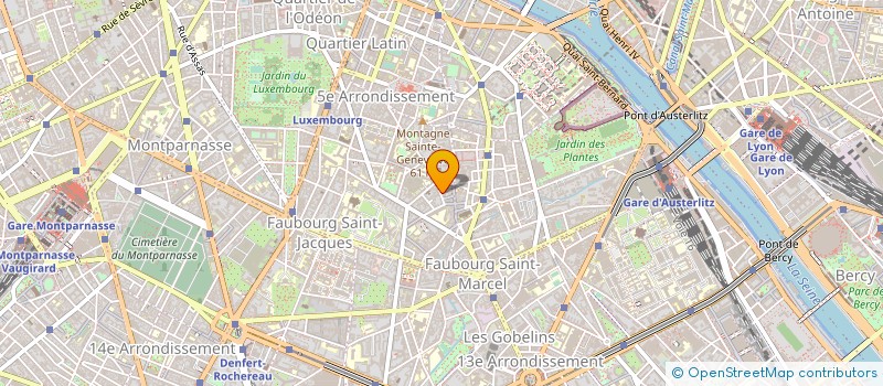 localisation de l'entreprise COMPTOIR MARITIME DU PONANT à PARIS