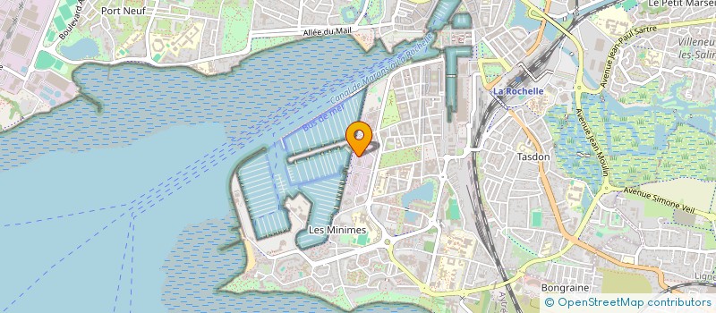 localisation de l'entreprise COMPTOIR MARITIME ROCHELAIS à LA ROCHELLE