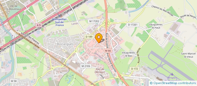 localisation de l'entreprise COMPTOIR MECANOGRAPHIQUE HERAULT à MAUGUIO