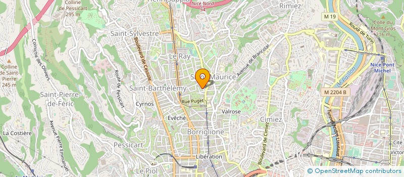 localisation de l'entreprise COMPTOIR MEDICO CHIRURGICAL à NICE