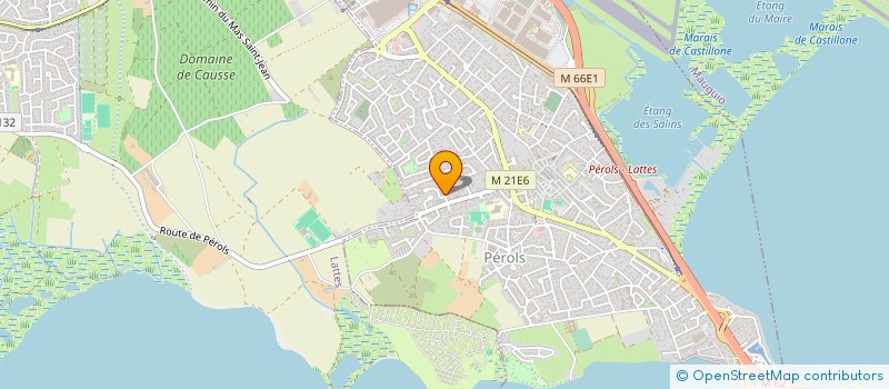 localisation de l'entreprise COMPTOIR MEDITERRANEEEN PROTECTION à PEROLS