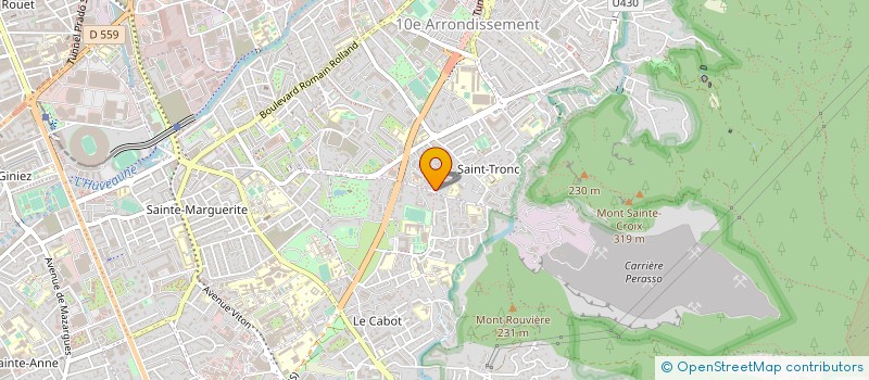 localisation de l'entreprise COMPTOIR MERIDIONAL DE MATERIAUX à MARSEILLE