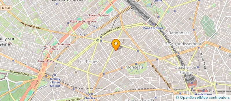localisation de l'entreprise COMPTOIR METALLURGIQUE CENTRE ACIER à PARIS