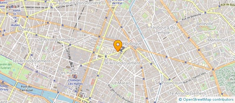 localisation de l'entreprise COMPTOIR MONDIAL à PARIS