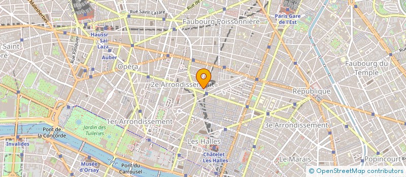 localisation de l'entreprise COMPTOIR MONTORGUEIL à PARIS