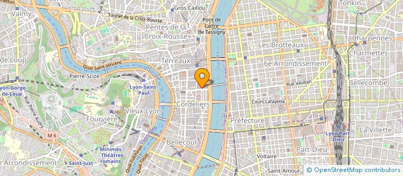 localisation de l'entreprise COMPTOIR NATIONAL D'ACHAT DES METAUX à LYON