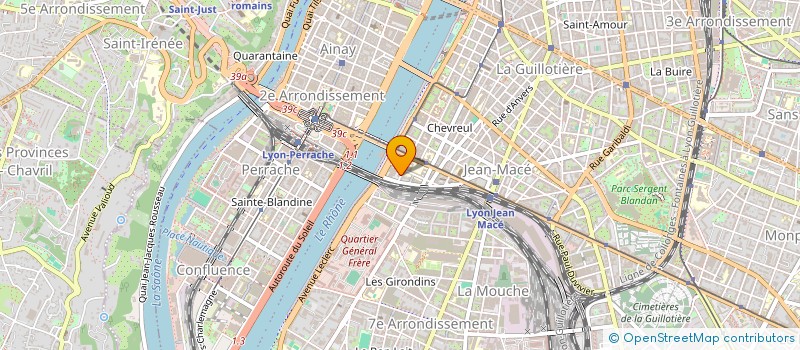 localisation de l'entreprise COMPTOIR NATIONAL DU CONFORT ELECTRIQUE  LYON