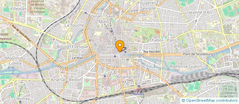 localisation de l'entreprise COMPTOIR NATIONAL VANNETAIS à RENNES