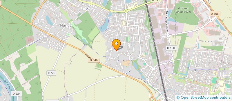 localisation de l'entreprise COMPTOIR NEGOCE INTERNATIONAL  SAVIGNY-LE-TEMPLE