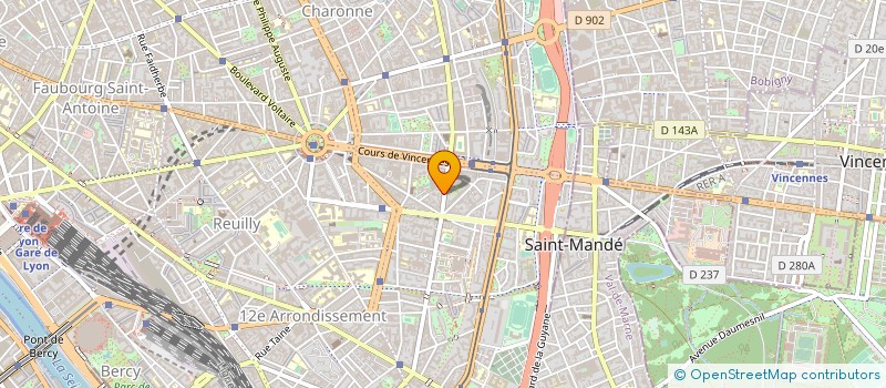 localisation de l'entreprise COMPTOIR NETT OR  PARIS